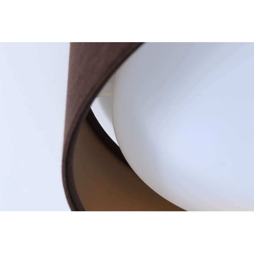 Dimmbare LED-Deckenleuchte SMART GALAXY LED/24W/230V d 45 cm 2700-6500K Wi-Fi Tuya braun/golden + Fernbedienung