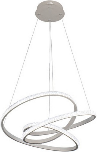 Dimmbare LED-Pendelleuchte an Drahtseil LED/90W/230V 3000-6500K Ø 47 cm + Fernbedienung
