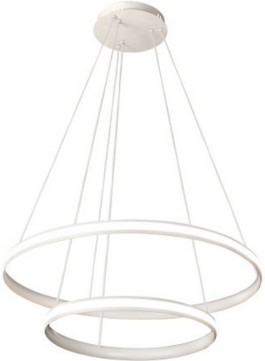 Dimmbare LED-Pendelleuchte an Drahtseil LED/90W/230V 3000-6500K Ø 60 cm + Fernbedienung