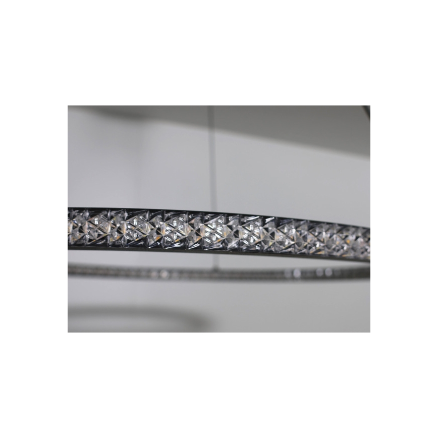 Dimmbare LED-Pendelleuchte an Kabel LED/150W/230V 3000-6500K + Fernbedienung