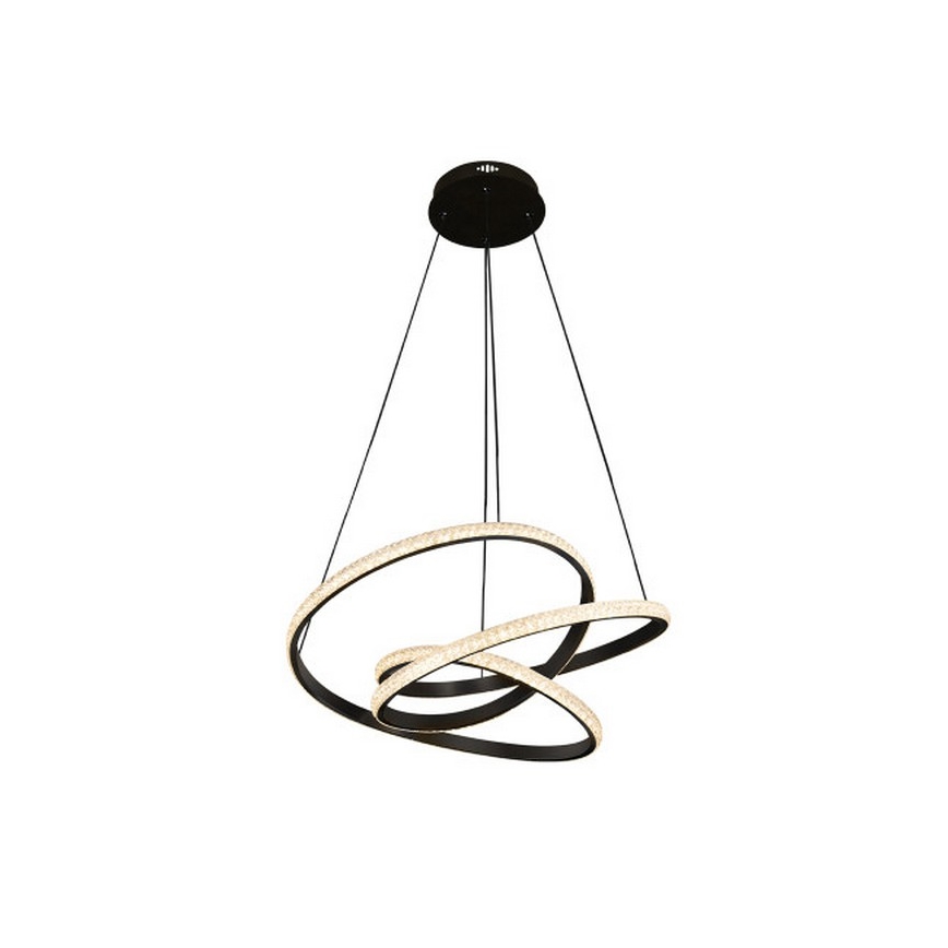 LED-dimmbare Hängeleuchte an Seil LED/90W/230V 3000–6500K Ø 47 cm + Fernbedienung