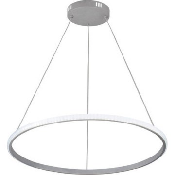 Dimmbare LED-Pendelleuchte mit Drahtseilaufhängung, 32 W, 230 V, 3000–6500 K, Ø 60 cm + Fernbedienung