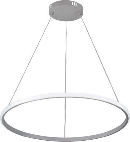 Dimmbare LED-Pendelleuchte mit Drahtseilaufhängung, 32 W, 230 V, 3000–6500 K, Ø 60 cm + Fernbedienung