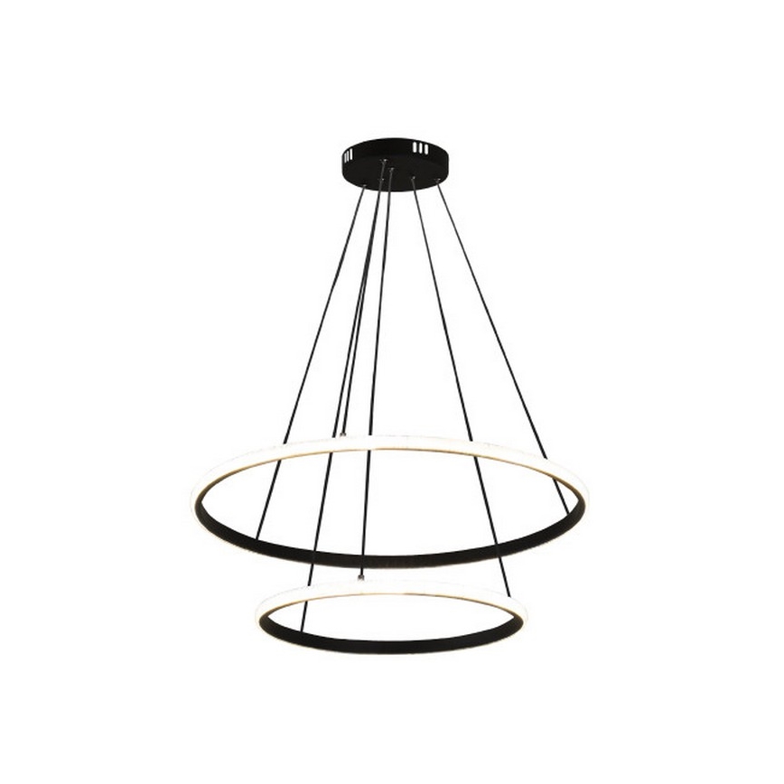 LED-dimmbare Pendelleuchte an Kabel LED/55W/230V 3000-6500K Ø 60 cm + Fernbedienung