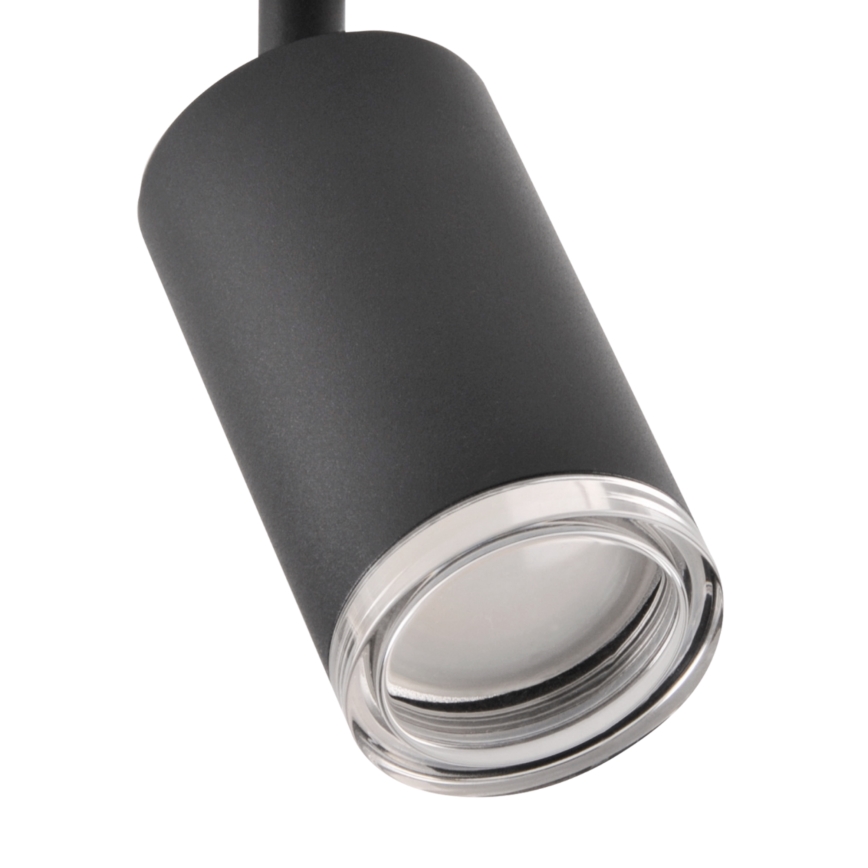 Dimmbare LED RGBW Badezimmer-Einbauleuchte TURYN 4xGU10/6,5W/230V 2700-6500K Wi-Fi IP44 Schwarz