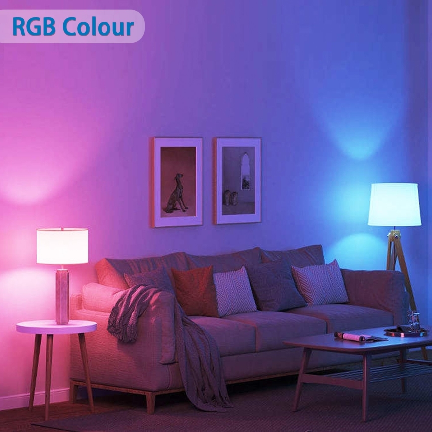 Dimmbare LED-RGBW-Lampe MESH Smart GU10/6,5W/230V 2700-6500K - Aigostar