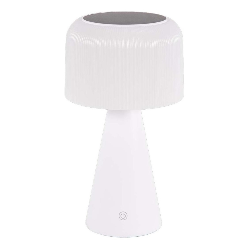 Dimmbare LED-Solar-Tischleuchte mit Touch-Funktion LIMA LED/3,7V 1800 mAh 3000/4000/5000K IP44 weiß