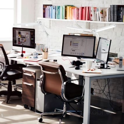 Dimmbare LED-Tischlampe TENUIX DUO LED/15W/230V 3000-6000K Weiß