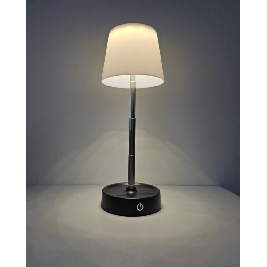 Dimmbare LED-Tischleuchte mit Touch-Funktion LED/3W/5V USB 800 mAh weiß