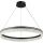Dimmbarer Kristall-Pendelleuchter THALIA an Stahlseil LED/55W/230V 3000–6000 K Ø 80 cm + Fernbedienung