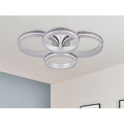 Dimmbarer LED-Aufbau-Deckenleuchter LED/150W/230V 3000-6500K + Fernbedienung