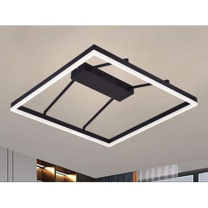 Dimmbarer LED-Deckenleuchter LED/55W/230V 3000-6500K + Fernbedienung