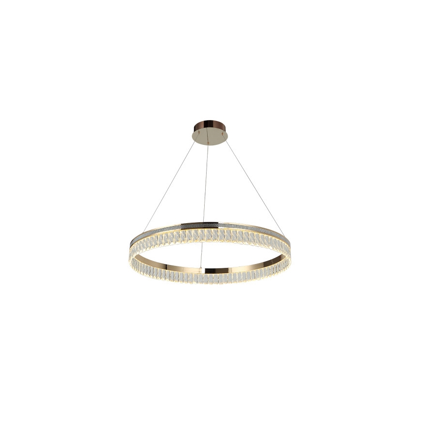 Dimmbarer LED-Kristall-Kronleuchter an Kabel THALIA LED/55W/230V 3000-6000K Ø 80 cm + Fernbedienung