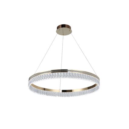 Dimmbarer LED-Kristall-Kronleuchter an Kabel THALIA LED/55W/230V 3000-6000K Ø 80 cm + Fernbedienung