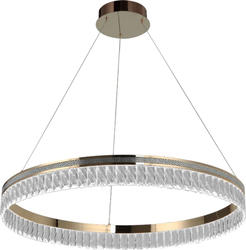 Dimmbarer LED-Kristall-Kronleuchter an Kabel THALIA LED/55W/230V 3000-6000K Ø 80 cm + Fernbedienung