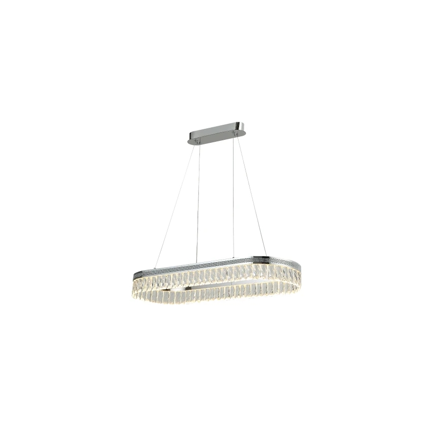 LED-dimmbarer Kristall-Kronleuchter mit Seilaufhängung THALIA LED/50W/230V 3000-6000K + Fernbedienung
