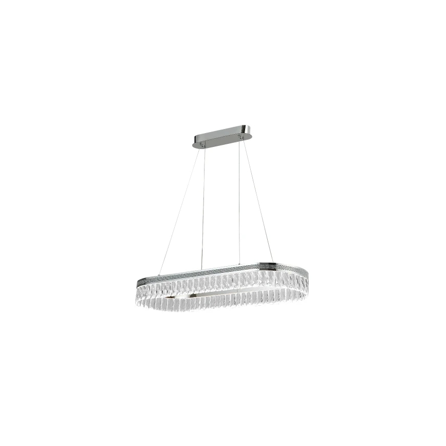 LED-dimmbarer Kristall-Kronleuchter mit Seilaufhängung THALIA LED/50W/230V 3000-6000K + Fernbedienung