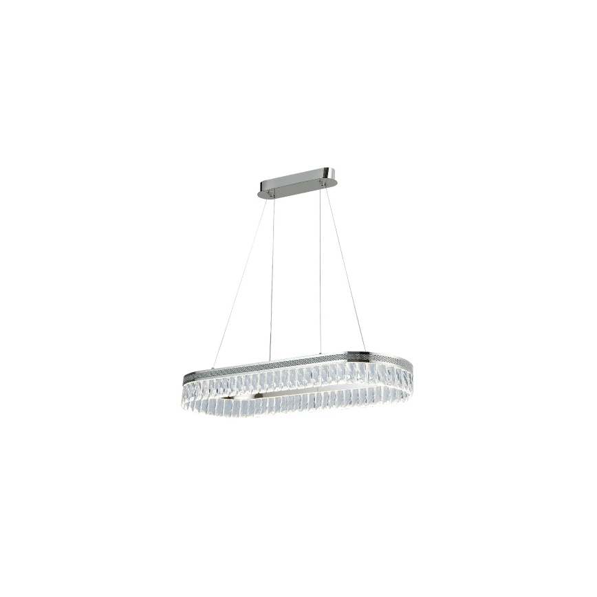 LED-dimmbarer Kristall-Kronleuchter mit Seilaufhängung THALIA LED/50W/230V 3000-6000K + Fernbedienung
