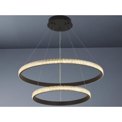 Dimmbarer LED-Kronleuchter LED/65W/230V 3000-6500K d 60 cm + Fernbedienung