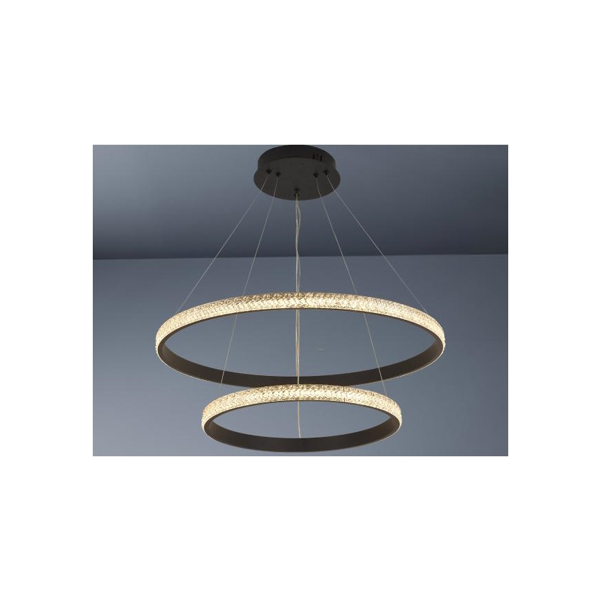 Dimmbarer LED-Kronleuchter LED/65W/230V 3000-6500K d 60 cm + Fernbedienung