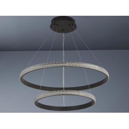 Dimmbarer LED-Kronleuchter LED/65W/230V 3000-6500K d 60 cm + Fernbedienung
