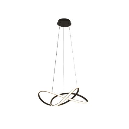 LED-dimmbare Pendelleuchte an Kabel LED/85W/230V 3000-6500K Ø 60 cm + Fernbedienung
