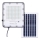 Dimmbarer LED-Solarstrahler LED/100W/3,2V 4500K IP65 schwarz + Fernbedienung