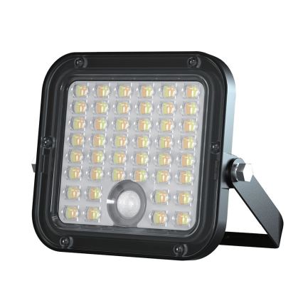 Dimmbarer LED-Solarstrahler mit Sensor LED/10W/3,7V 4000/6000K IP65 3600 mAh + Fernbedienung