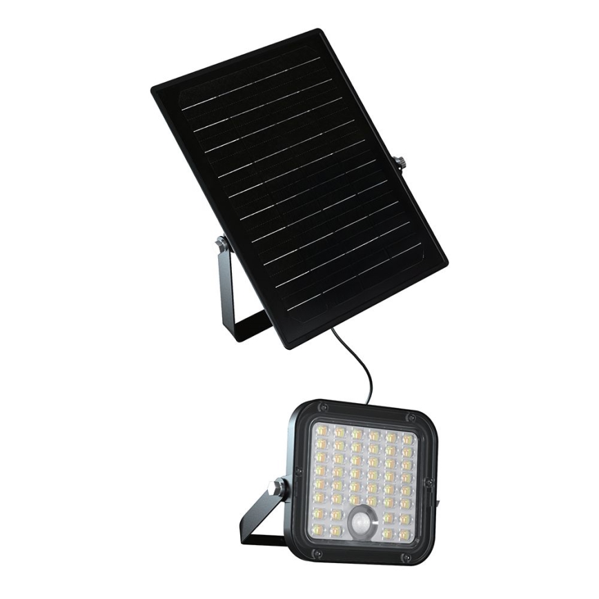 Dimmbarer LED-Solarstrahler mit Sensor LED/10W/3,7V 4000/6000K IP65 3600 mAh + Fernbedienung
