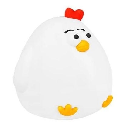 Dimmbares aufladbares LED-Nachtlicht für Kinder LED/1W/5V 3000K 800 mAh Huhn