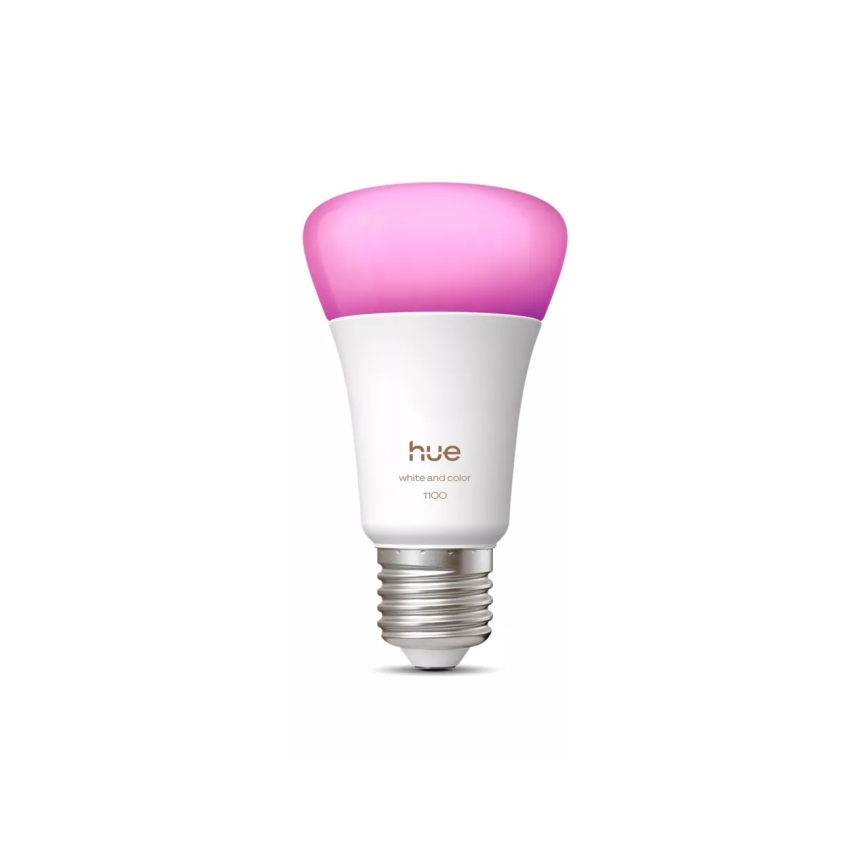 Dimmbares LED-Leuchtmittel Philips Hue WHITE AND COLOR AMBIANCE E27/8,1W/230V 1000-20000K