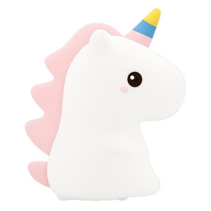 LED RGBW dimmbares, wiederaufladbares, berührungsgesteuertes Kinder-Nachtlicht UNICORN LED/1W/5V 1200 mAh