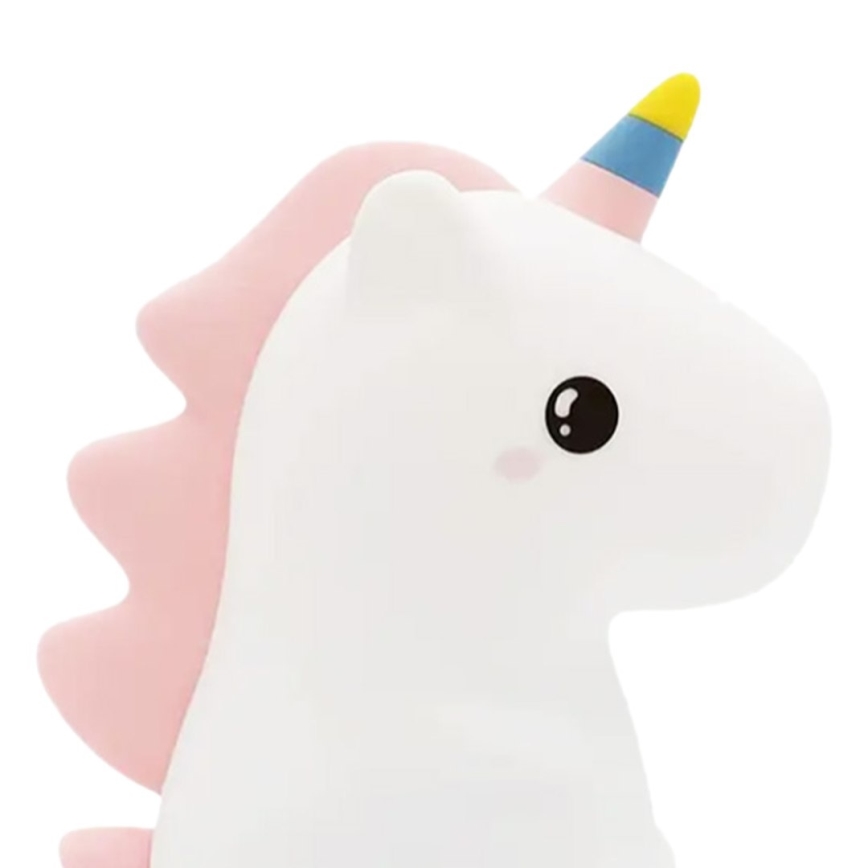 LED RGBW dimmbares, wiederaufladbares, berührungsgesteuertes Kinder-Nachtlicht UNICORN LED/1W/5V 1200 mAh