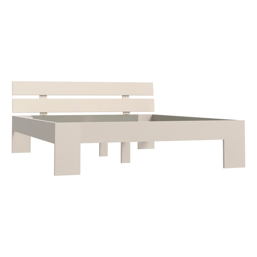 Doppelbett PIROA 160x200 cm beige