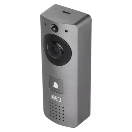 Drathlose Video-Türklingel mit Bewegungssensor GoSmart 12V/3xAA IP44 Wi-Fi Tuya