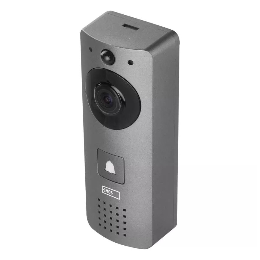 Drathlose Video-Türklingel mit Bewegungssensor GoSmart 12V/3xAA IP44 Wi-Fi Tuya