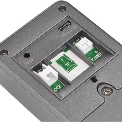 Drathlose Video-Türklingel mit Bewegungssensor GoSmart 12V/3xAA IP44 Wi-Fi Tuya