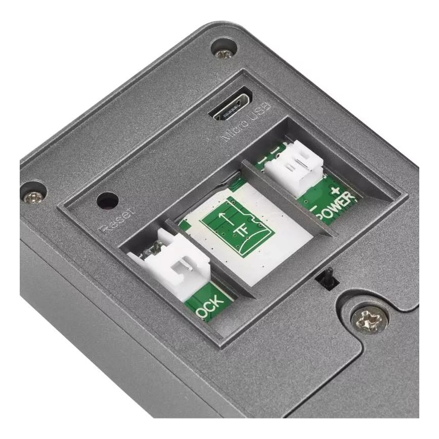 Drathlose Video-Türklingel mit Bewegungssensor GoSmart 12V/3xAA IP44 Wi-Fi Tuya