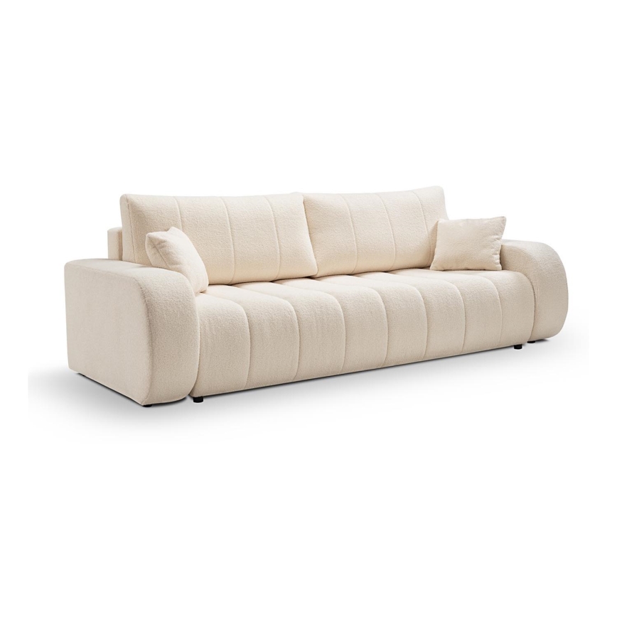 Dreisitzer-Klappsofa DESIO beige