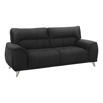Dreisitzer-Sofa LIVORNO schwarz