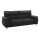 Dreisitzer-Sofa LIVORNO schwarz