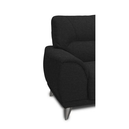 Dreisitzer-Sofa LIVORNO schwarz