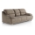 Dreisitzer-Sofa RIMINI braun