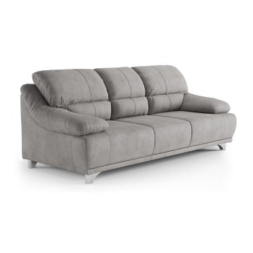 Dreisitzer-Sofa RIMINI grau