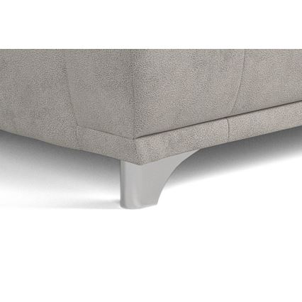 Dreisitzer-Sofa RIMINI hellgrau