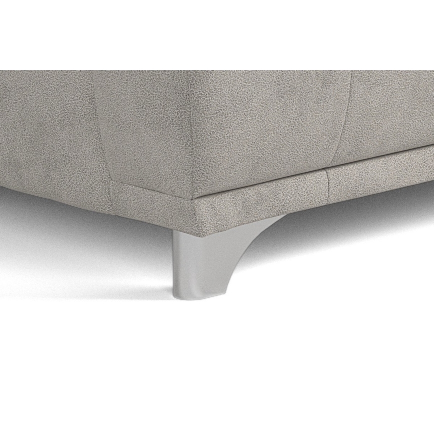 Dreisitzer-Sofa RIMINI hellgrau