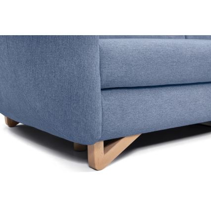 Dreisitziges Sofa AVESTA blau