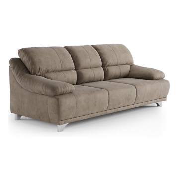 Dreisitziges Sofa RIMINI in Braun