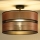 Duolla - Aufbauleuchte COPPER SHINY 1xE27/15W/230V d 40 cm kupfern/schwarz