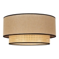 Duolla - Deckenleuchte BOHO 1xE27/15W/230V d 45 cm beige/Rattan